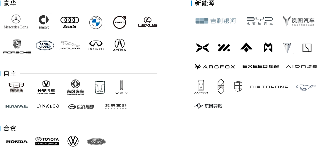 映盛服务客户品牌